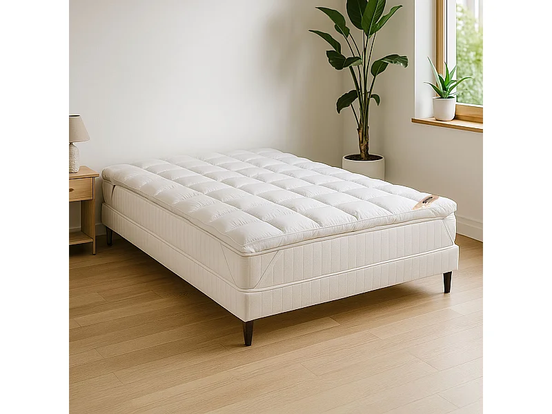 Surmatelas moelleux 140x195 Simmons Quiétude