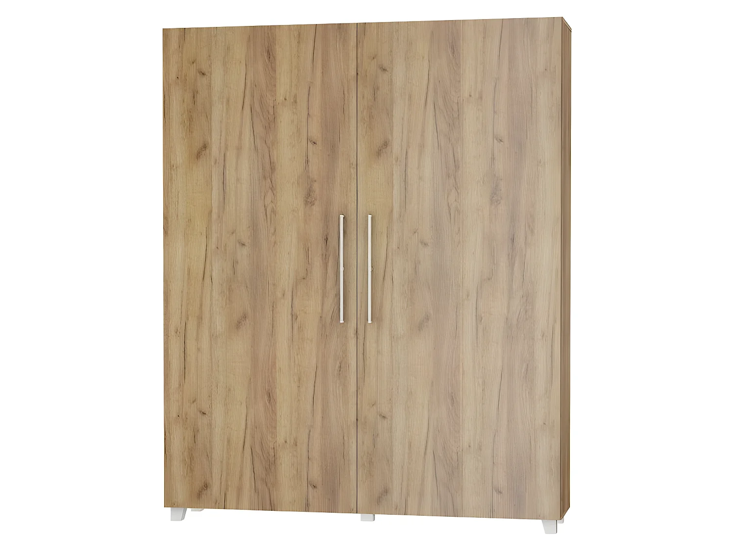 Armoire Lit escamotable Vertical 160x200 cm Or Artisan avec porte Lit Rabattable Lit Mural Todor