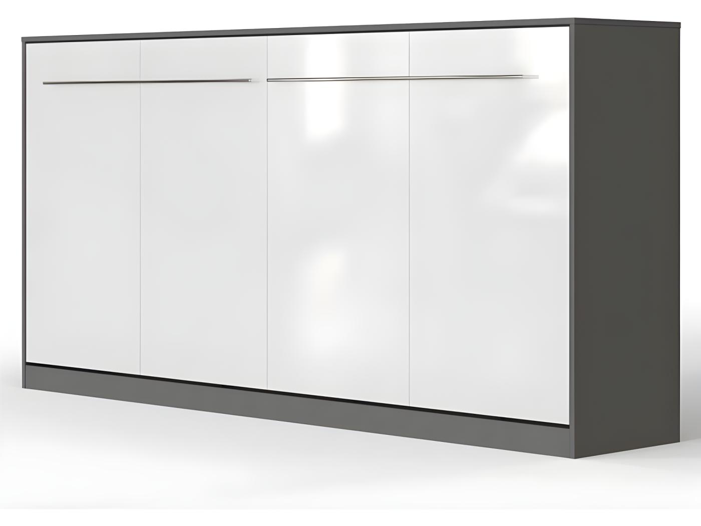 Armoire Lit escamotable 90x200cm Supérieur Horizontal Lit Rabattable