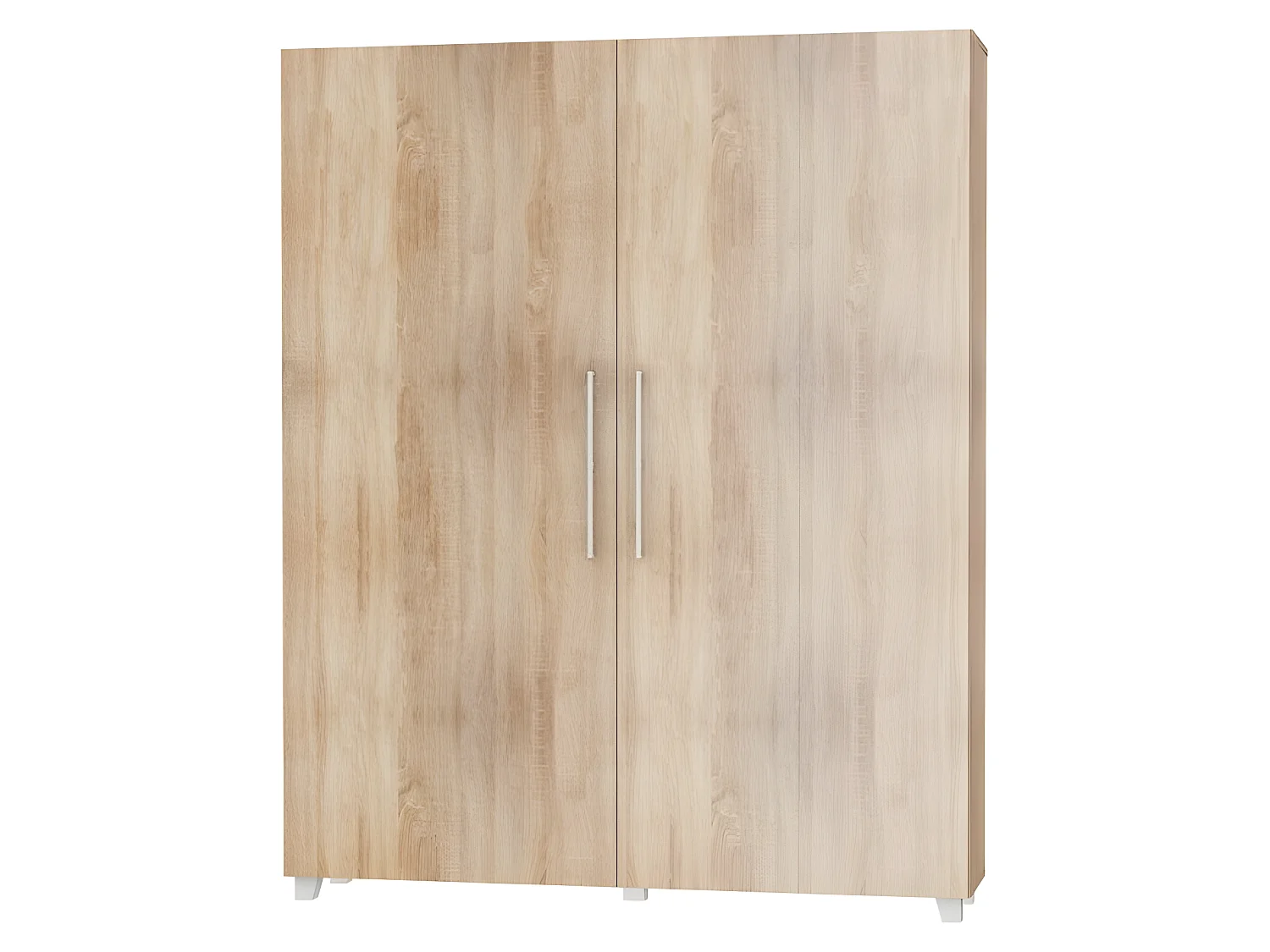 Armoire Lit escamotable Vertical 160x200 cm Sonoma artisan avec porte Lit Rabattable Lit Mural Todor