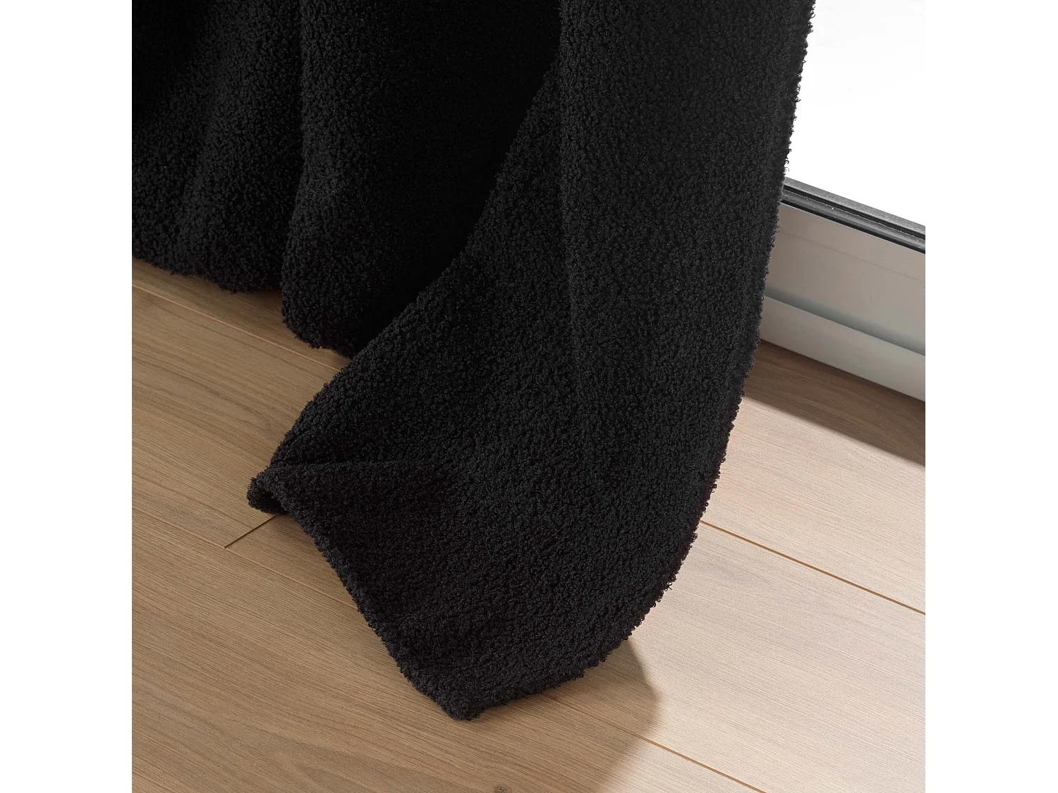 Cortina con Ojetes Wooly Bouclette Unida 140 x 240 cm