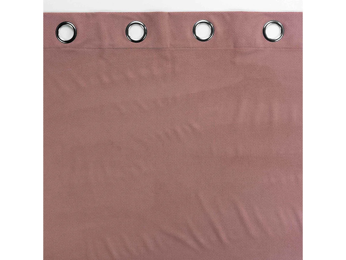 Cortina de decoración en terciopelo con relieve 140 x 260 cm