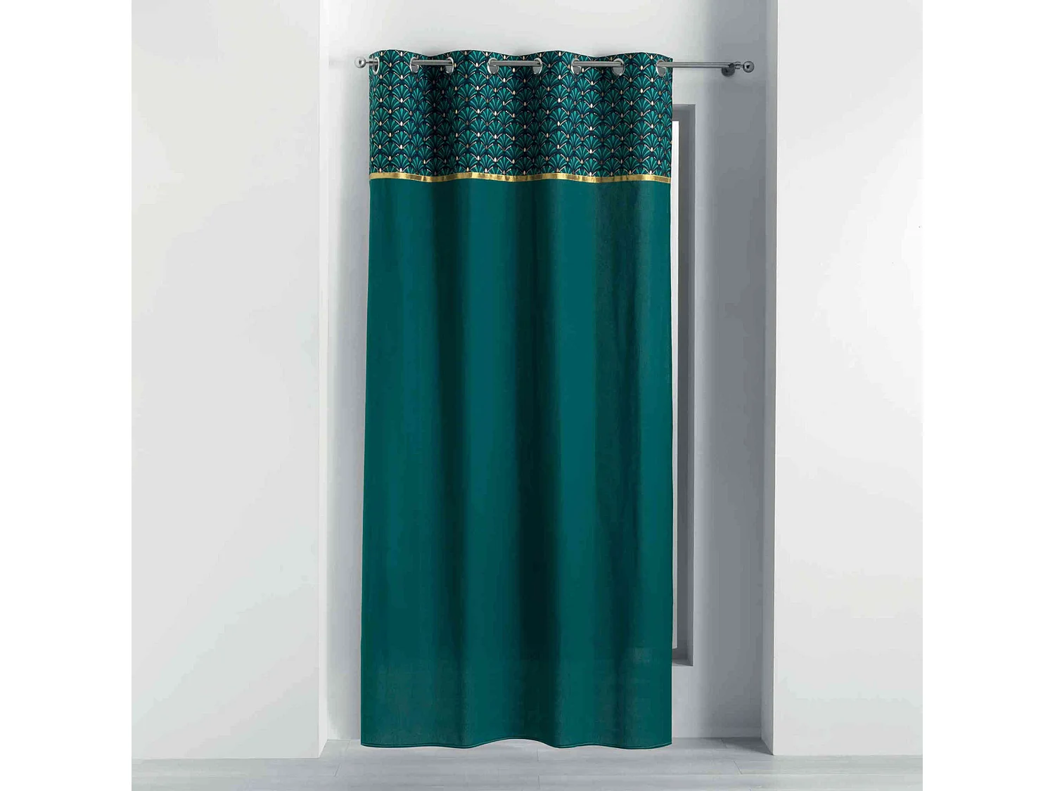 Cortina con espíritu Art déco 140 x 240 cm