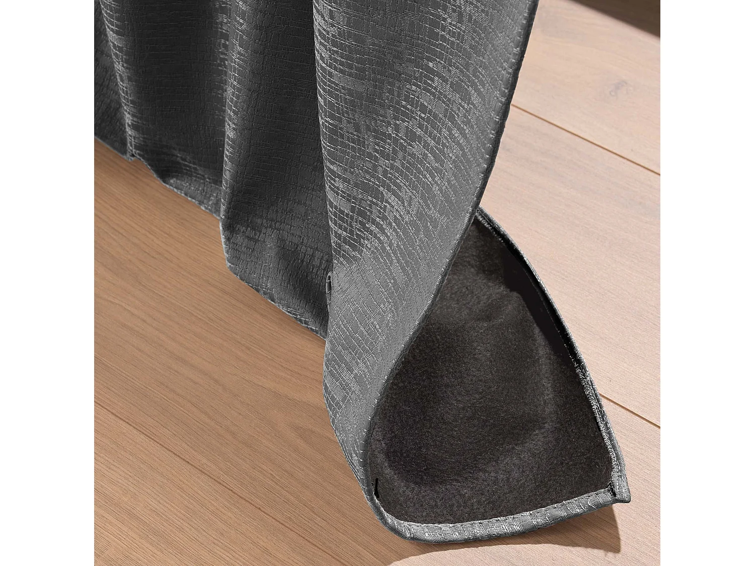 Rideau Isolant Thermique "Polarine" 140x260cm Anthracite