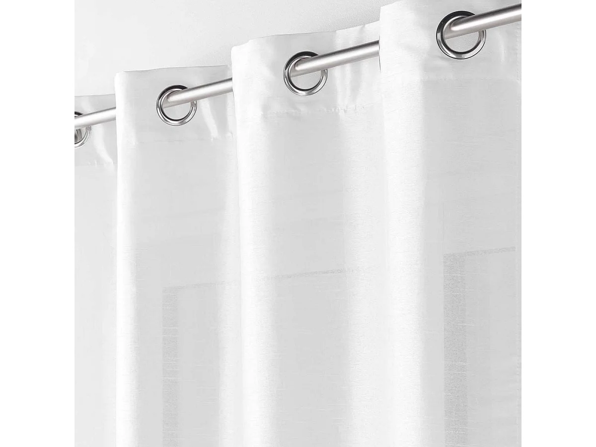 Rideau à Oeillets "Shana" 140x240cm Blanc