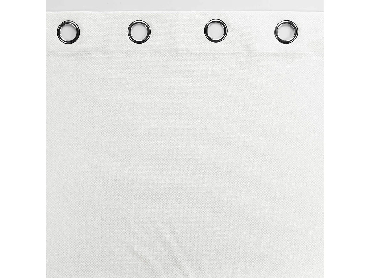 Rideau à Œillets "Velouriane" 140x260cm Blanc