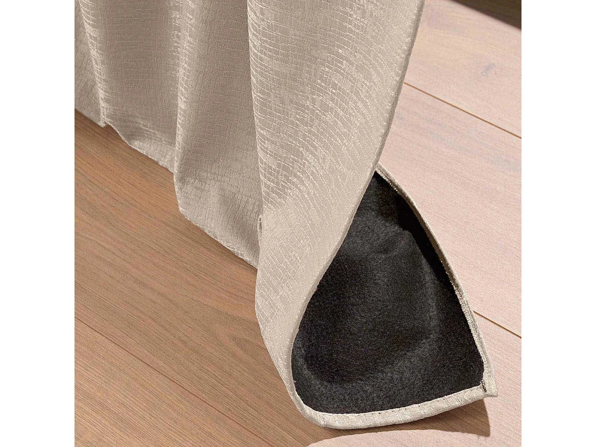 Rideau Isolant Thermique "Polarine" 140x260cm Lin