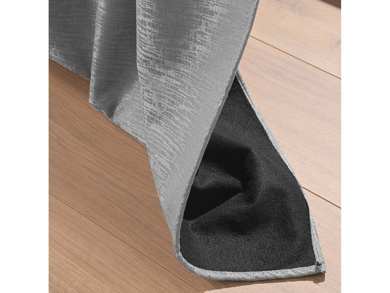 Rideau Isolant Thermique "Polarine" 140x260cm Gris