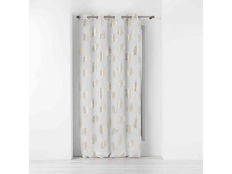 Rideau à Œillets "Sunny Gold" 140x260cm Or