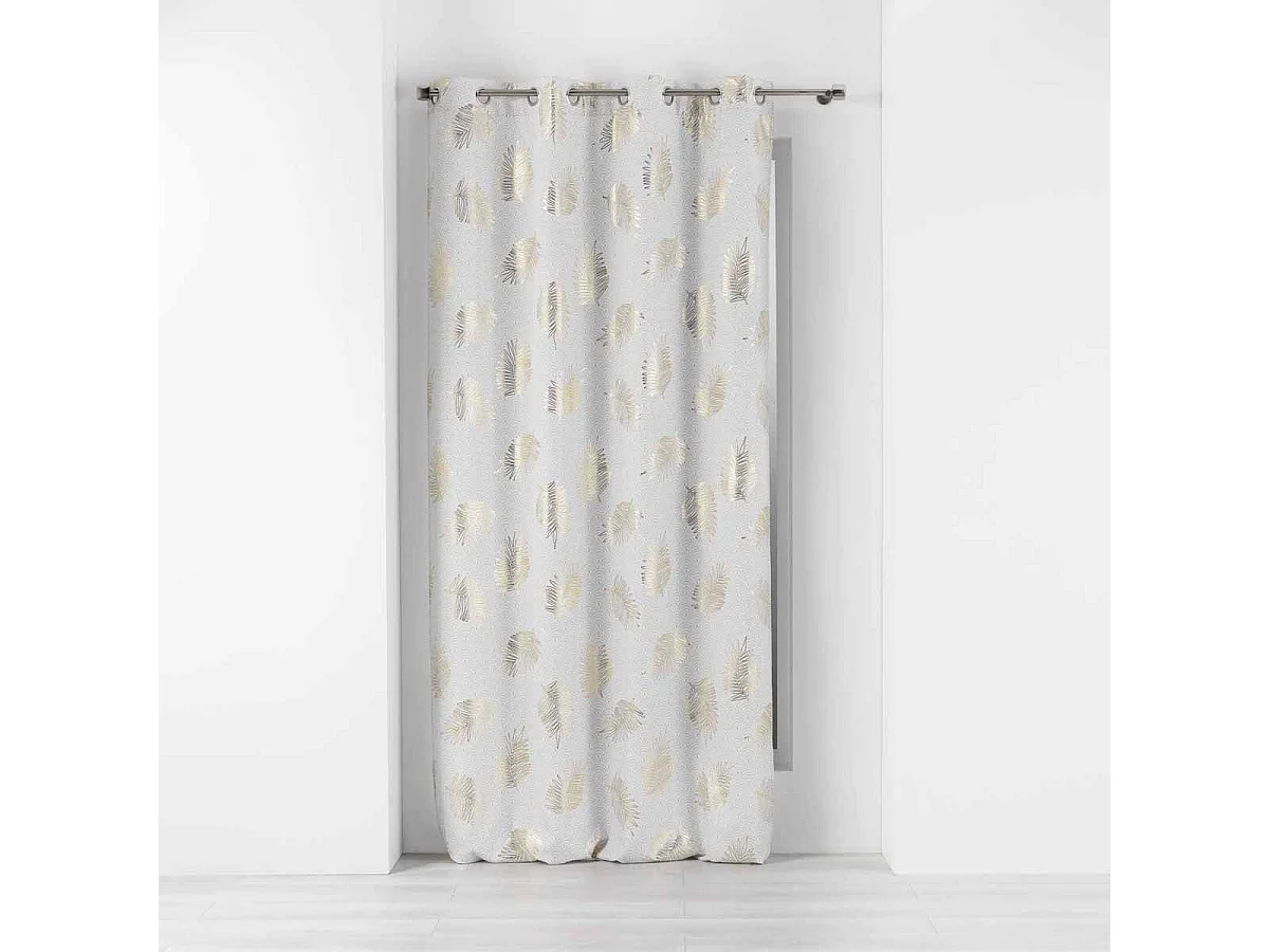 Rideau à Œillets "Sunny Gold" 140x260cm Or