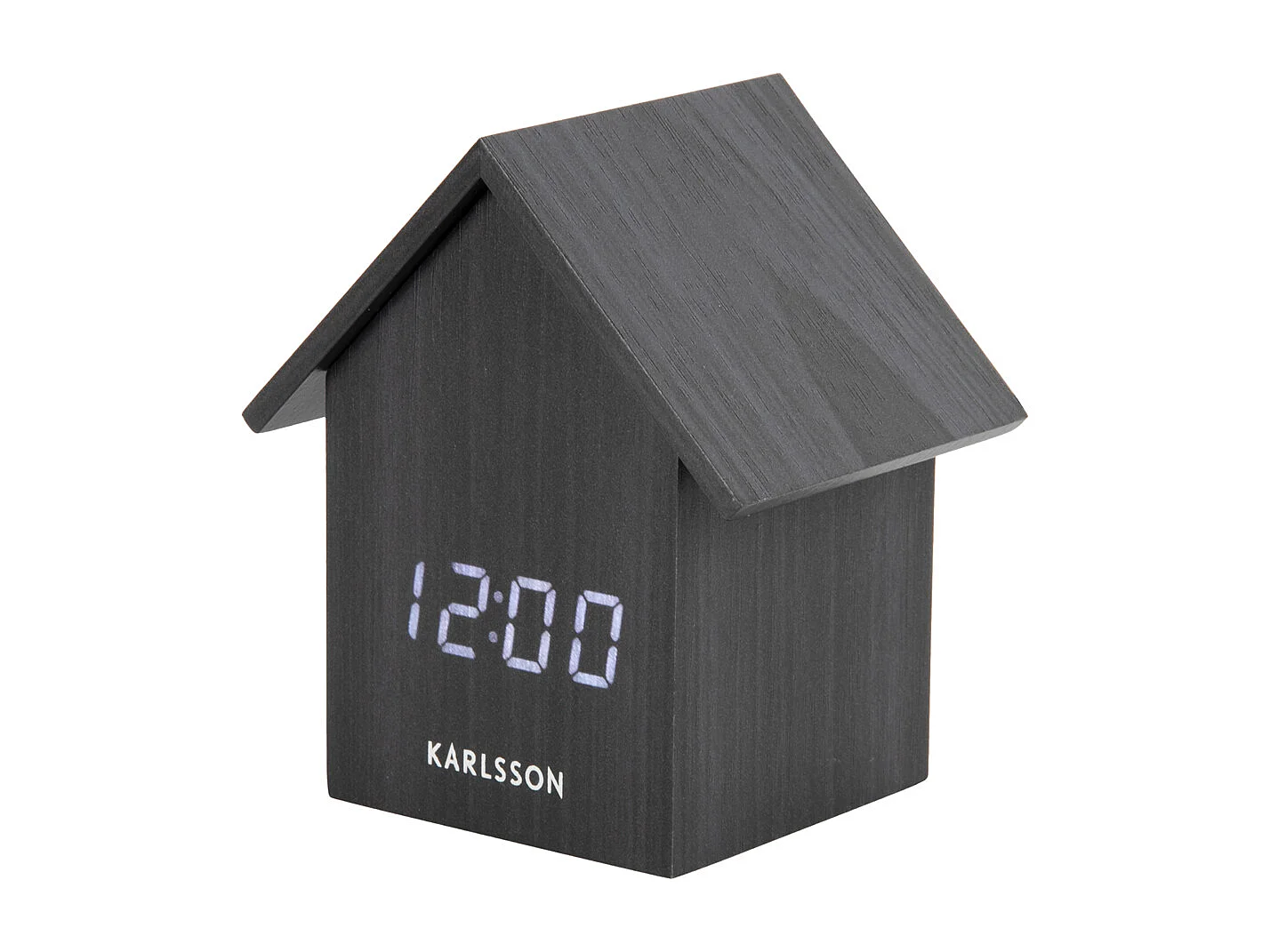 Despertador Casa LED - Negro