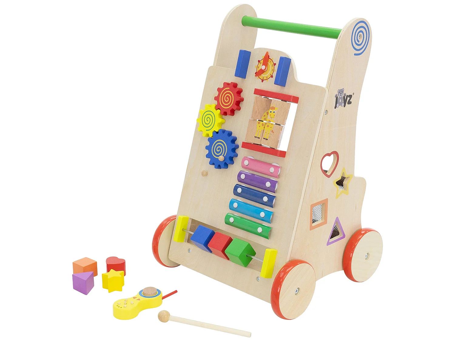 Chariot de marche Babywalker Chariot de marche Baby Walker Trotteur en bois