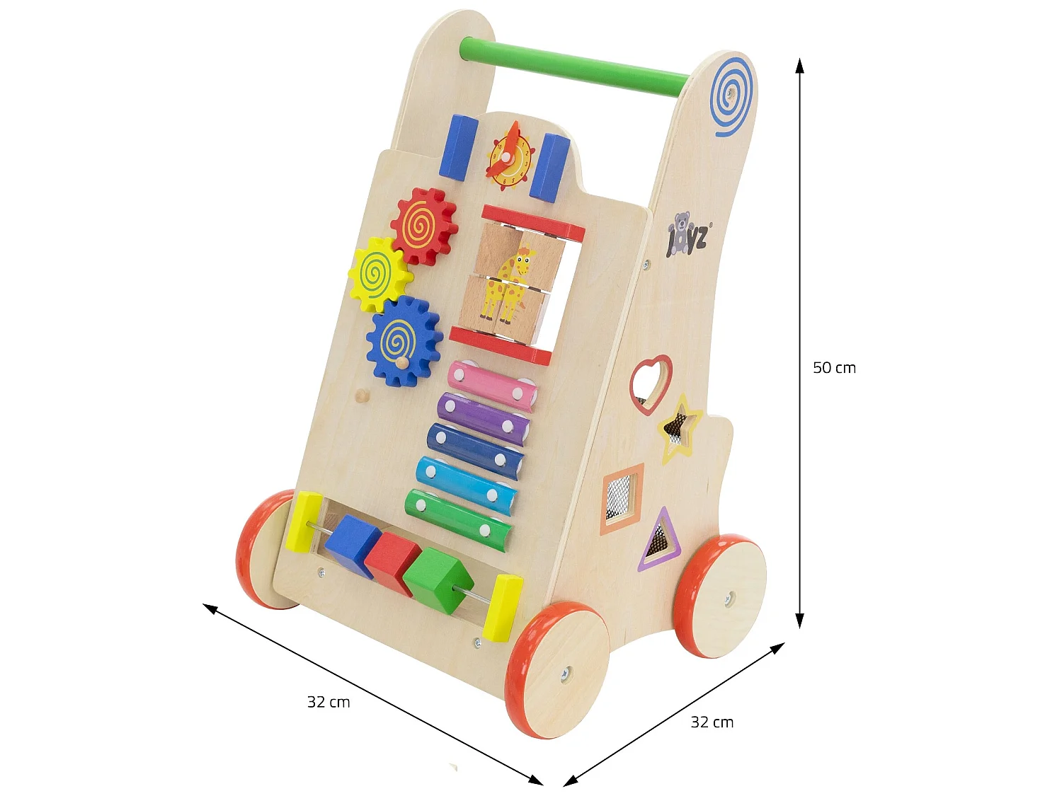 Chariot de marche Babywalker Chariot de marche Baby Walker Trotteur en bois