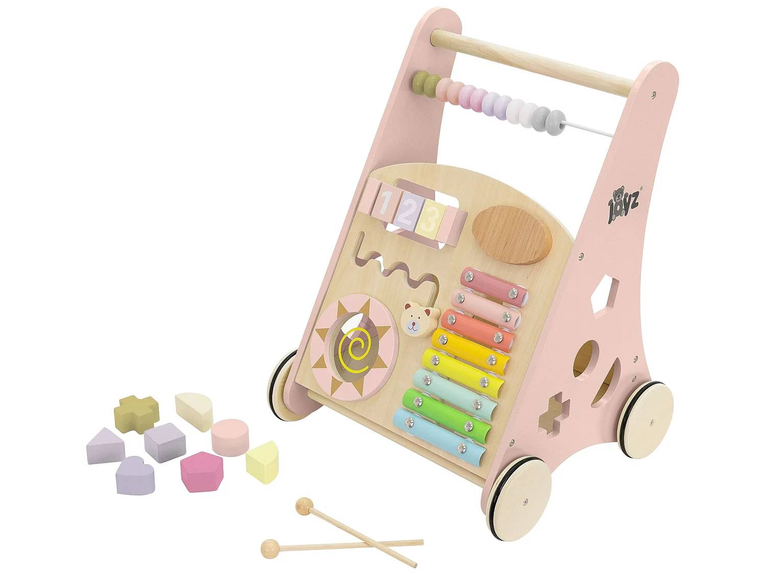 Baby Walker Chariot de marche Babywalker Chariot de marche en bois
