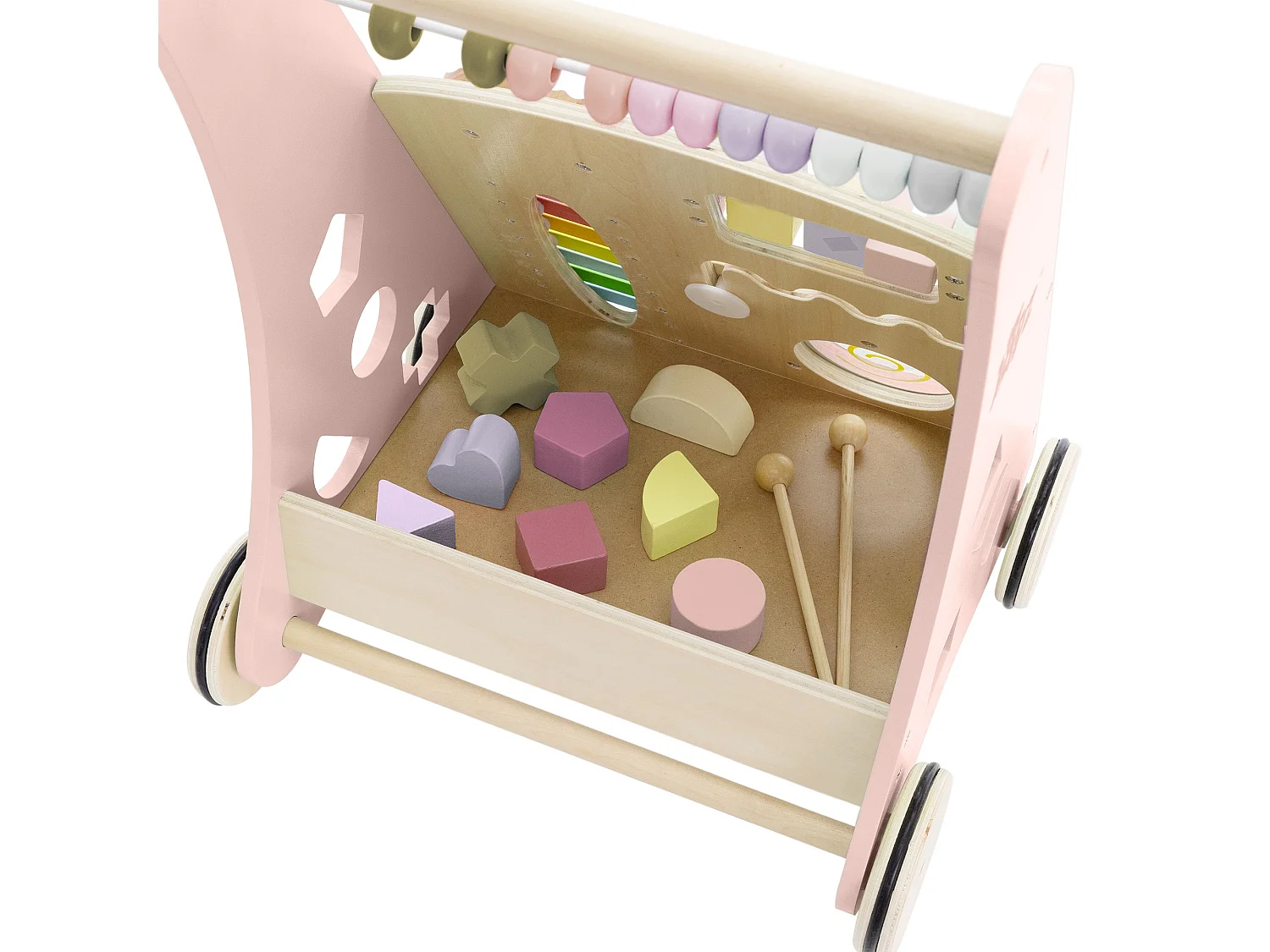 Baby Walker Chariot de marche Babywalker Chariot de marche en bois