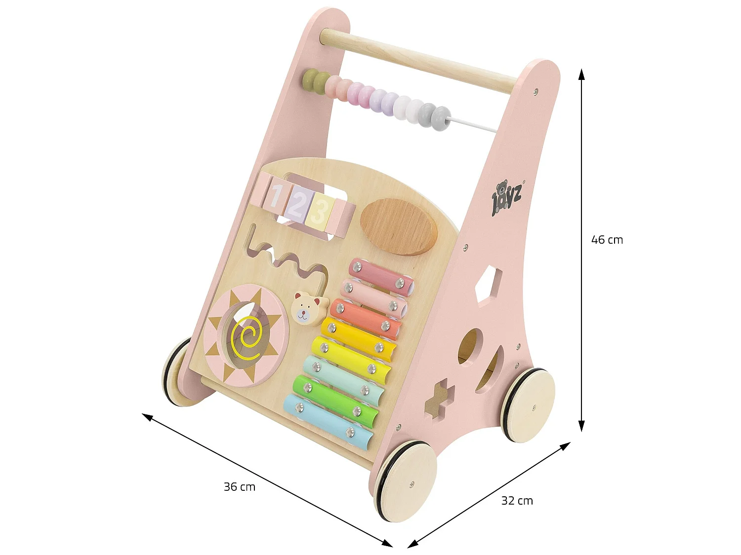 Baby Walker Chariot de marche Babywalker Chariot de marche en bois