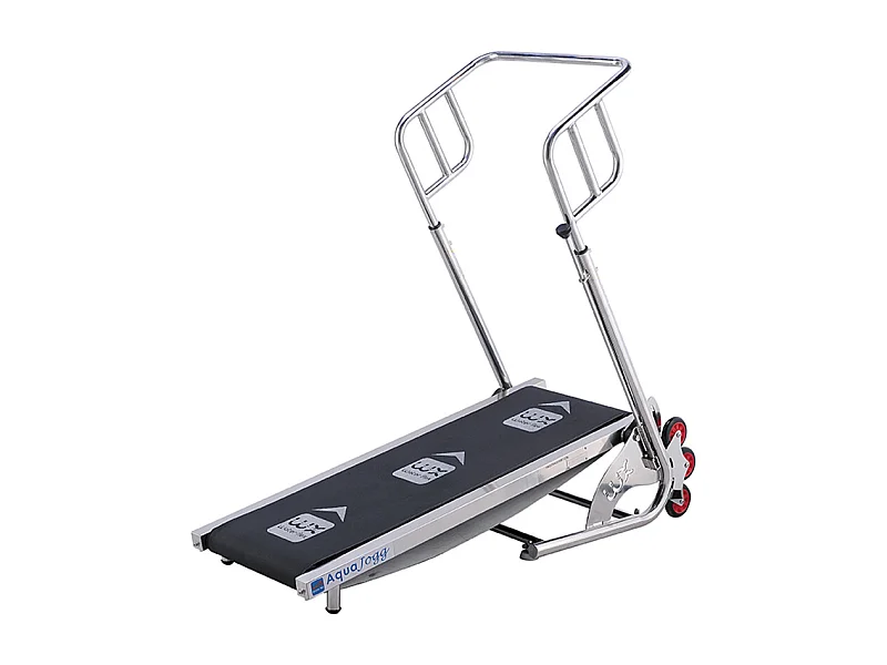 Cinta de correr Aquajogg Waterflex Piscine - Plegable 100% acero cepillado con tratamiento anticorrosión/L38 x L118 cm