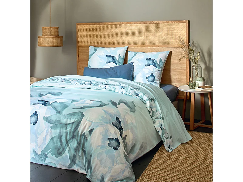 Parure de lit Estrella Ocean Blue 260x240 cm