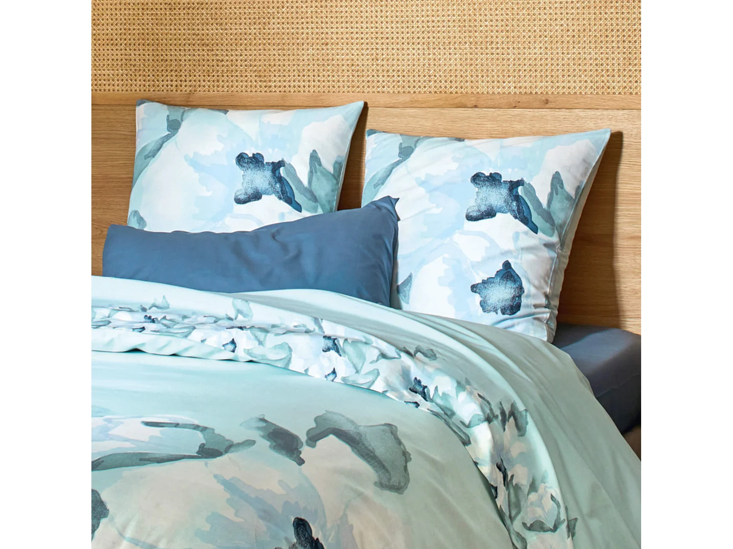 Parure de lit Estrella Ocean Blue 260x240 cm