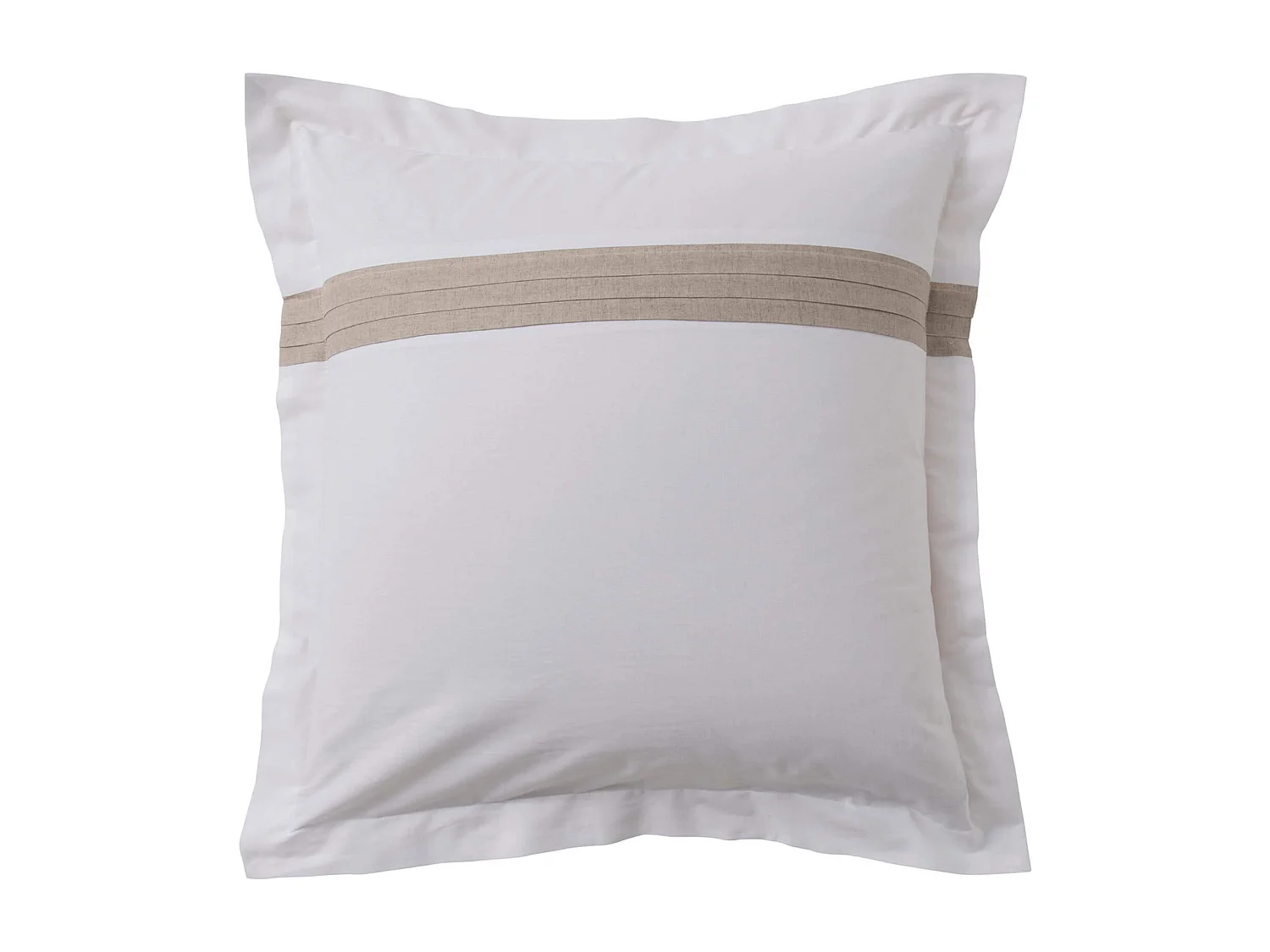 Parure de Lit 3 Pièces "Laly" 240x220cm Blanc