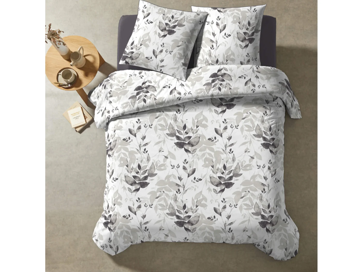 Parure de lit Sline anthracite 260x240