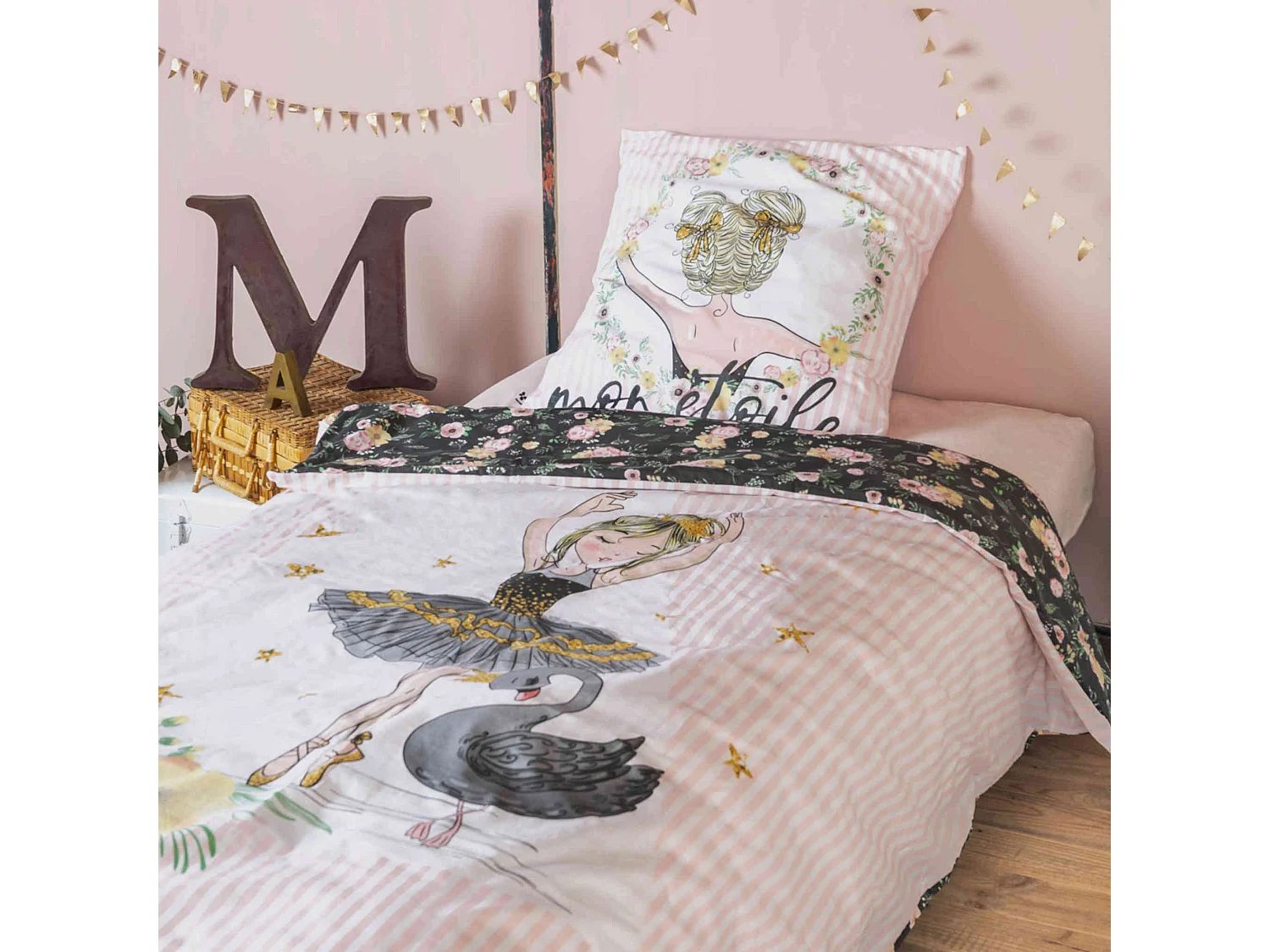 Parure de lit enfant Mon Etoile 140x200 cm