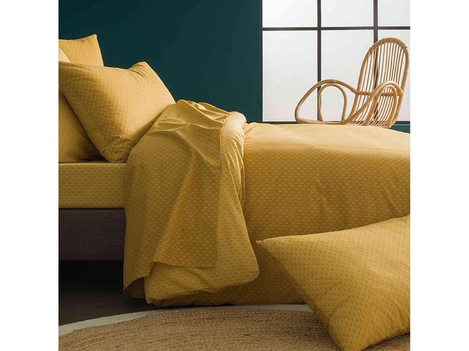 Parure de lit Camille Curry 140x200 cm