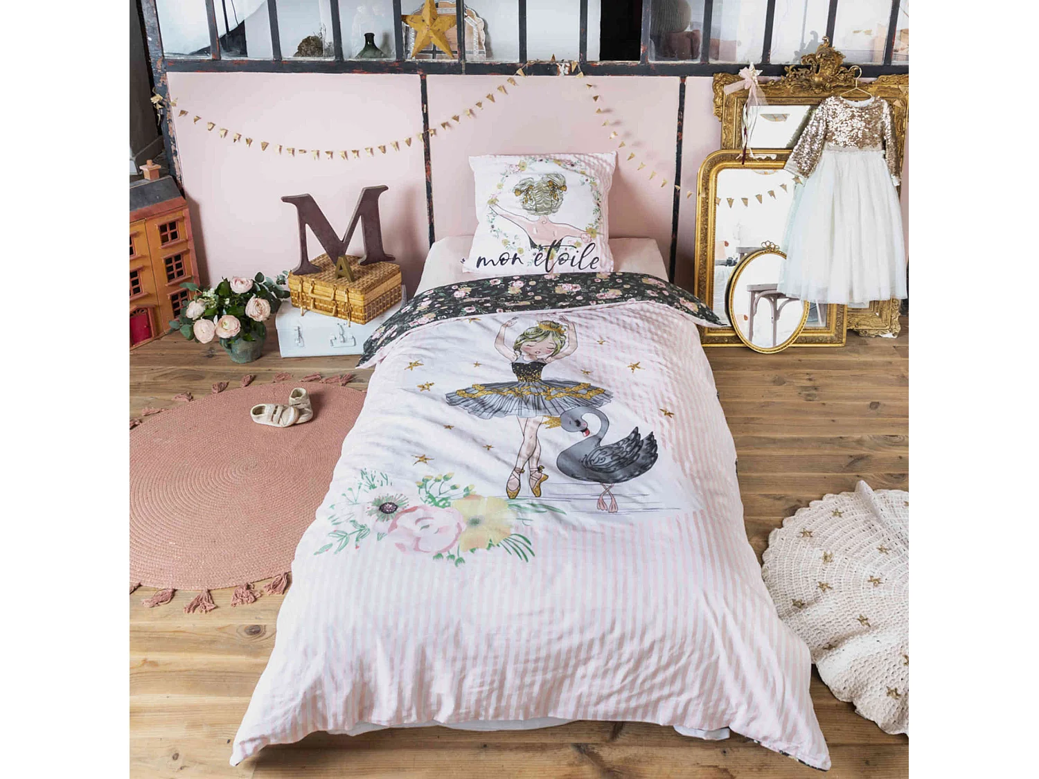 Parure de lit enfant Mon Etoile 200x200 cm