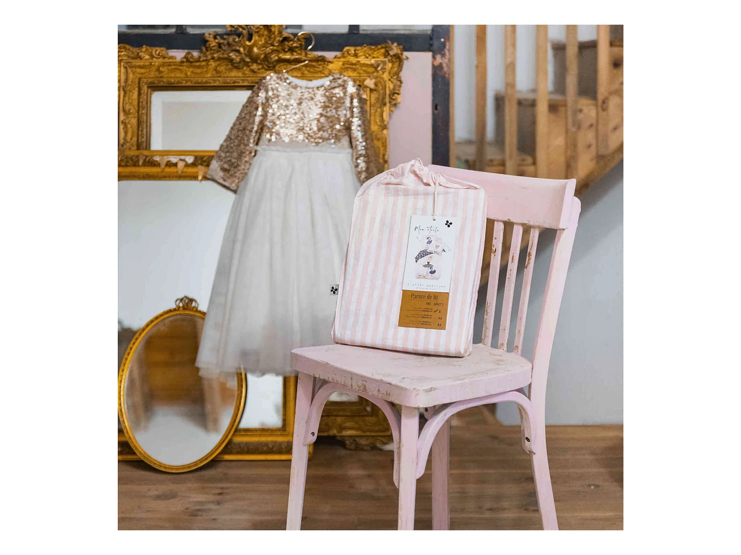 Parure de lit enfant Mon Etoile 200x200 cm