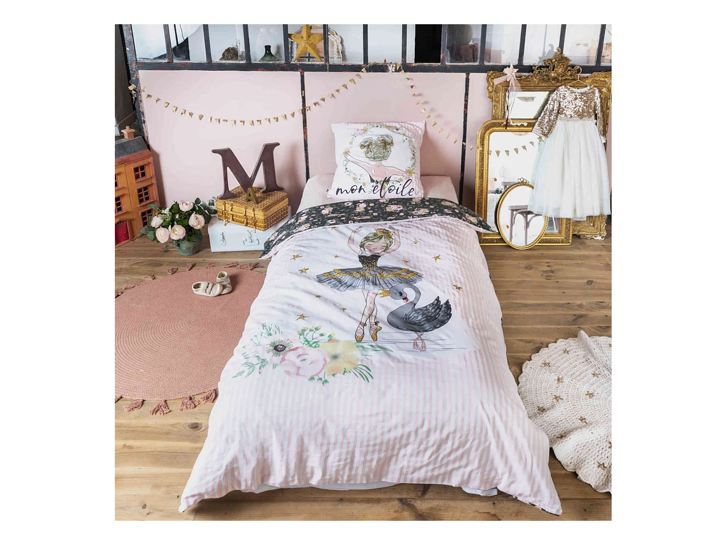 Parure de lit enfant Mon Etoile 200x200 cm