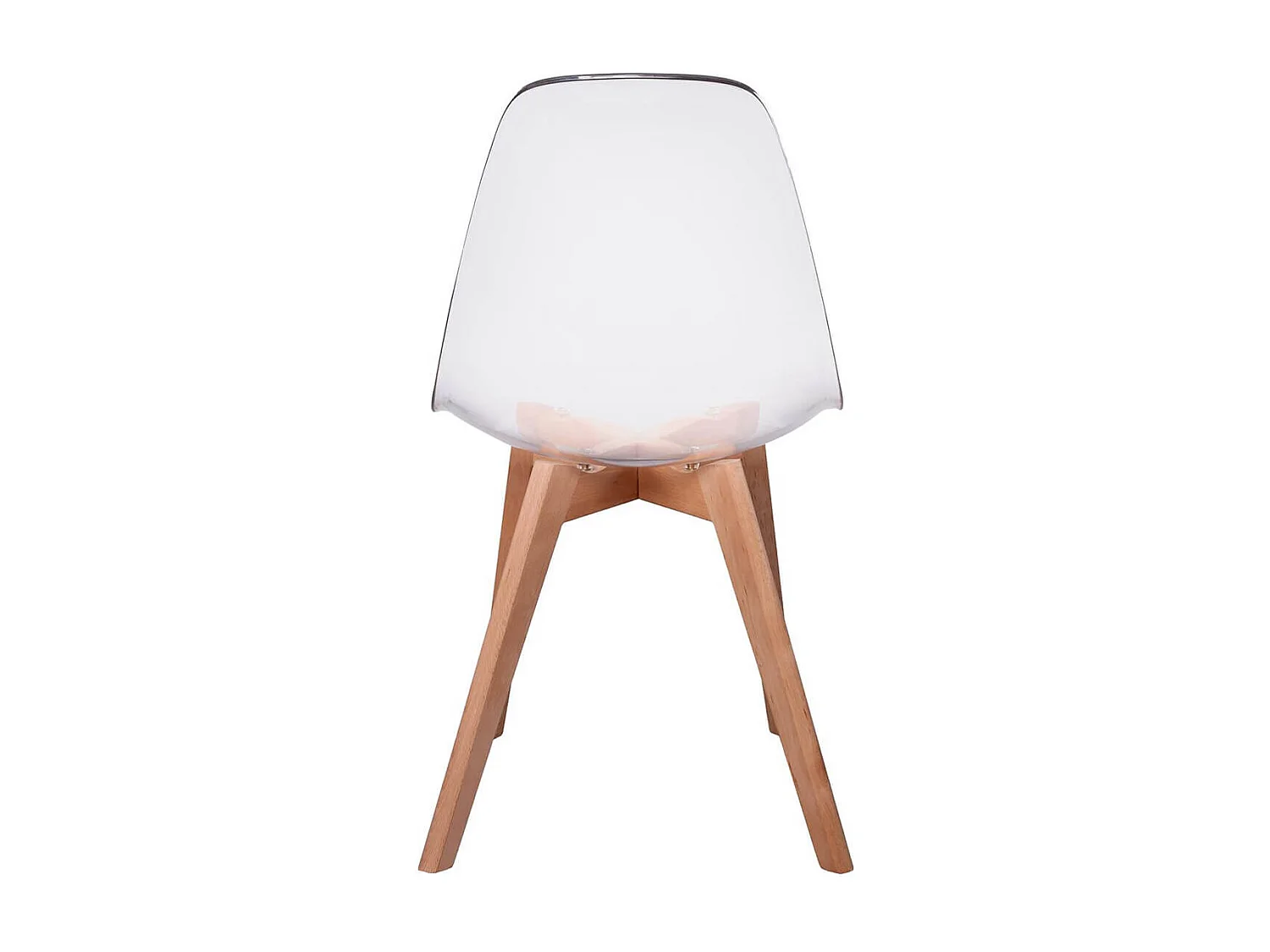 OKOA - Lot de 6 Chaises Transparentes