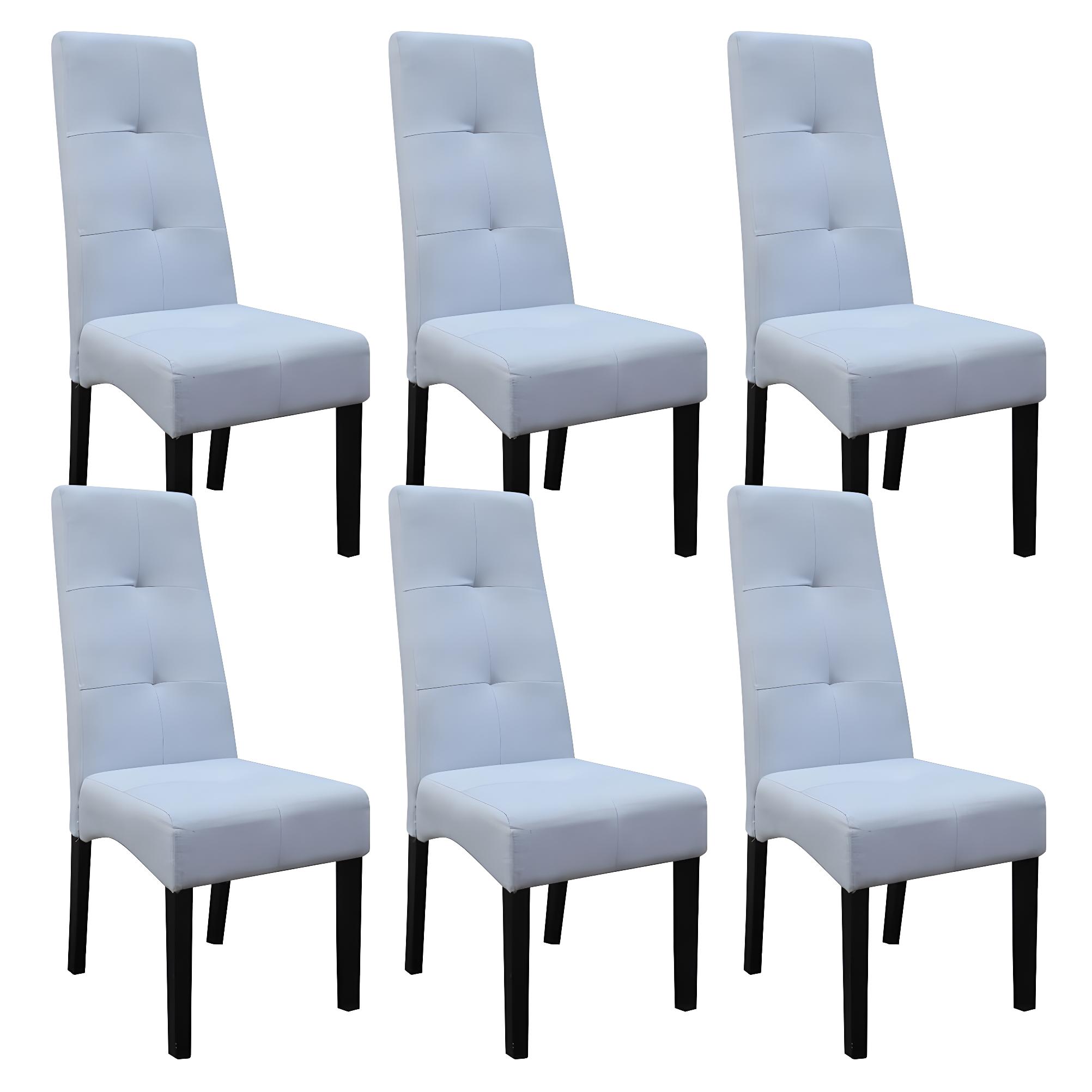 Lot De 6 Chaises De Salle À Manger En Velours Gris Anthracite Vintage  44x53x92cm - Chaise BUT