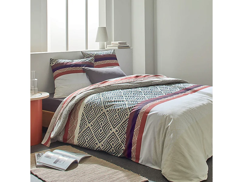 Parure de lit Raysme Anthracite 260x240 cm