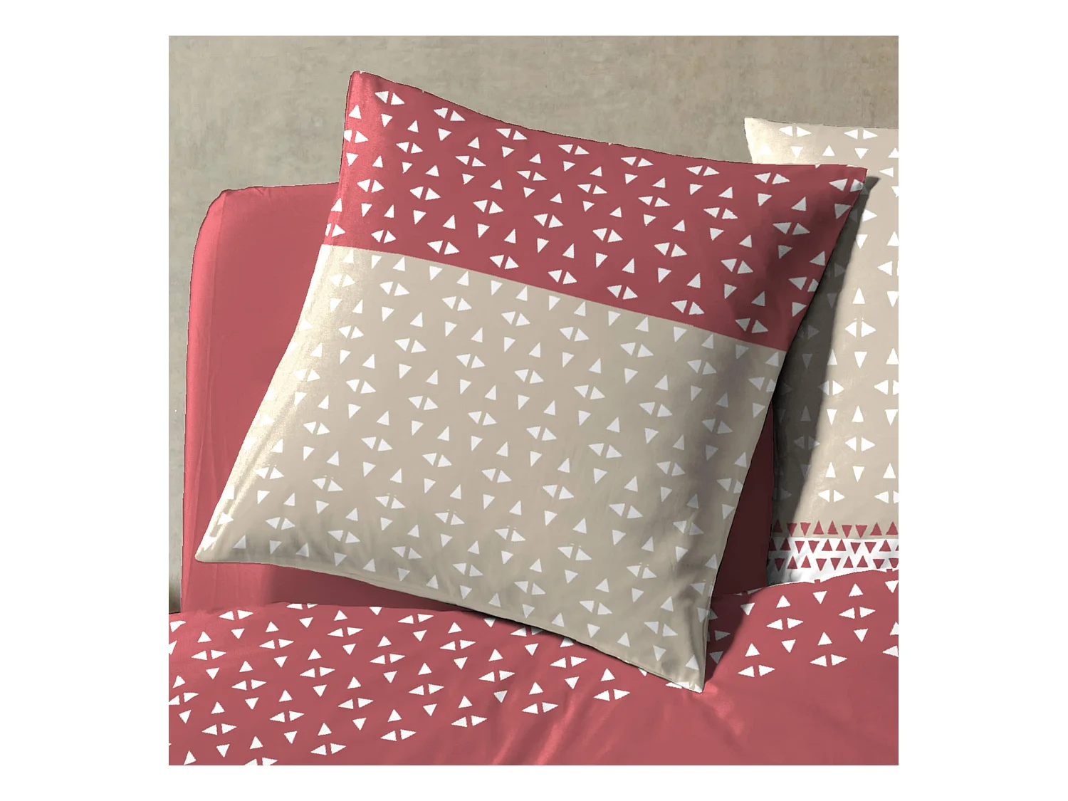 Parure de lit Mohy beige 240x220