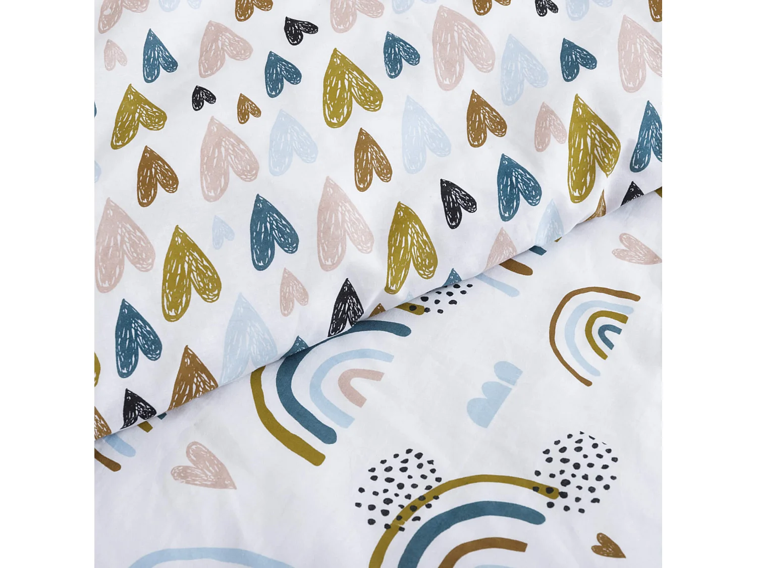 Parure de lit enfant Arcoeur 200x200 cm