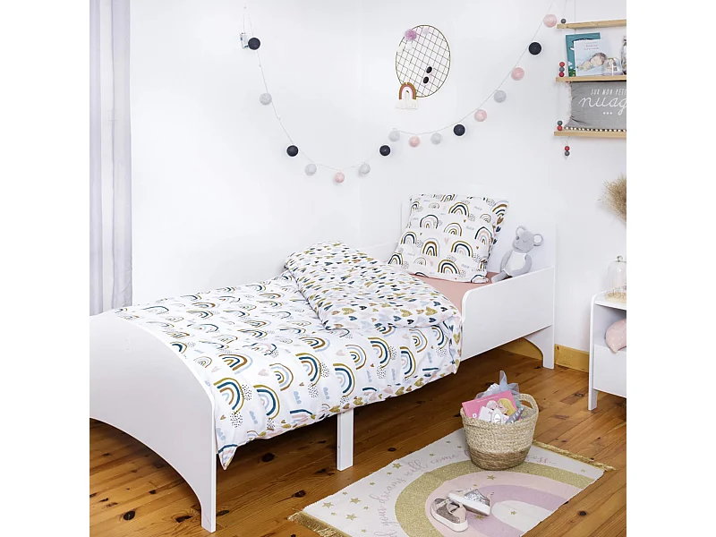 Parure de lit enfant Arcoeur 200x200 cm