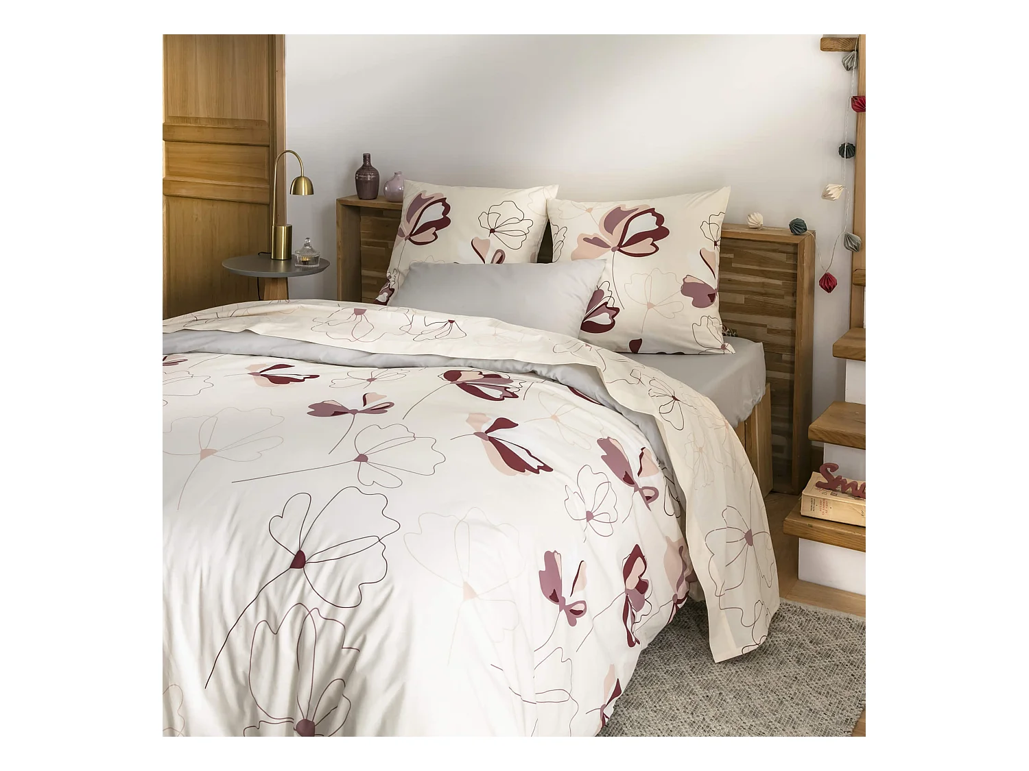 Parure de lit Vinus 260x240 cm