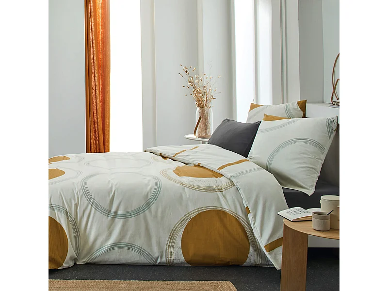 Parure de lit On Anthracite 260x240 cm