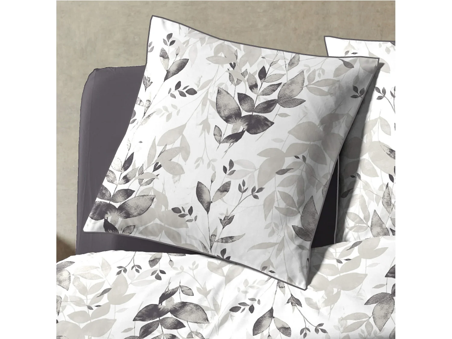 Parure de lit Sline anthracite 240x220