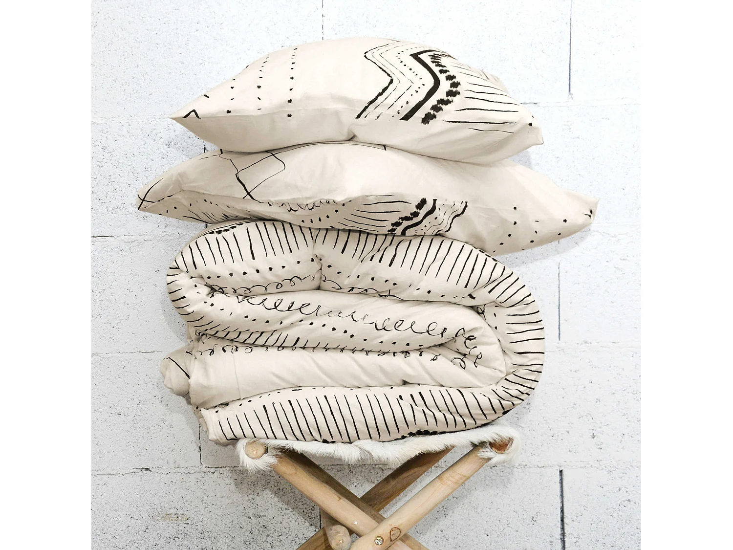 Parure de lit Berbère 240x220 cm