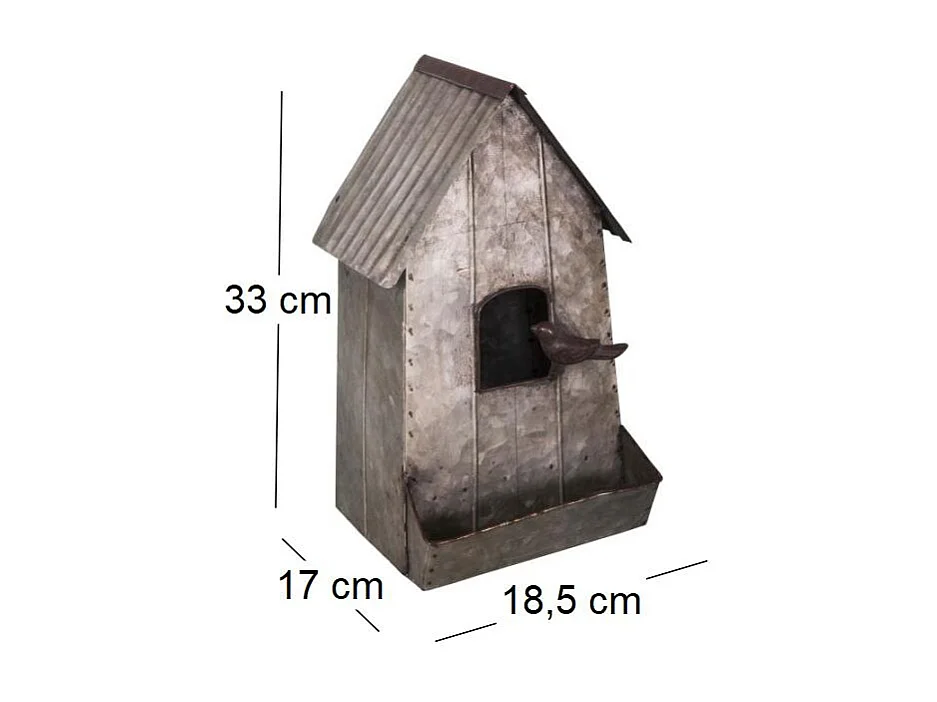 Retro-Nistkasten aus Zink