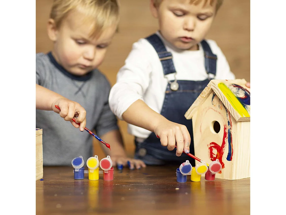 Cassetta per nidi da assemblare e dipingere