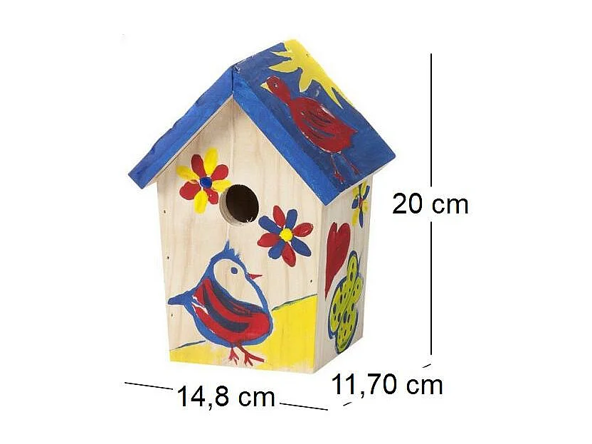 Nichoir à assembler et à peindre