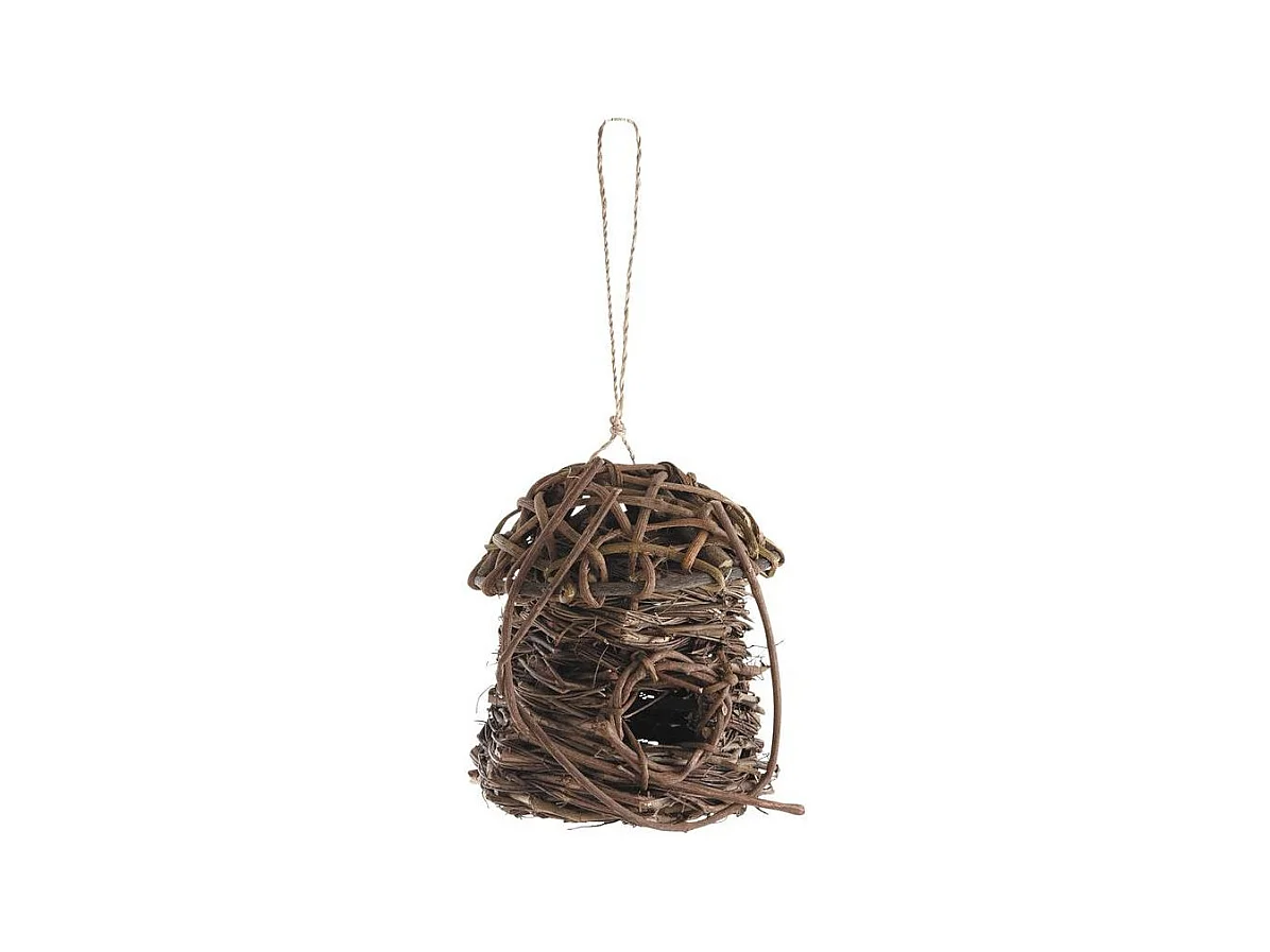 Nichoir oiseaux en sarment