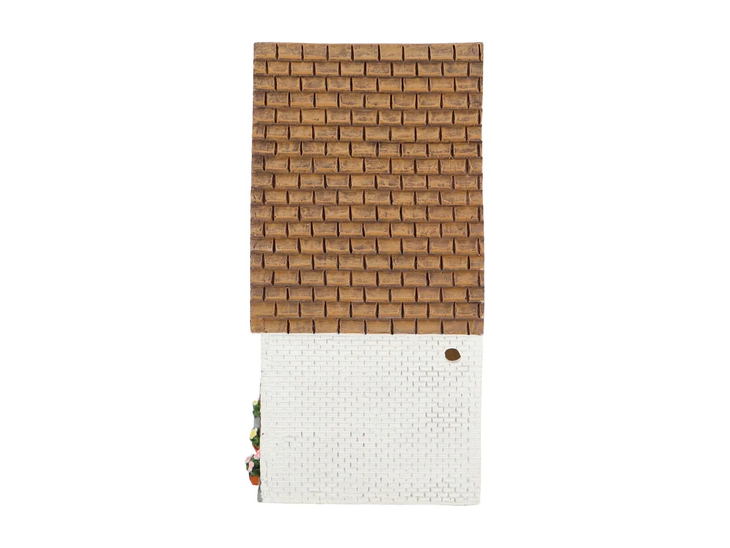 Nistkasten für Meisen aus Polyresin und Sperrholz Bauernhof