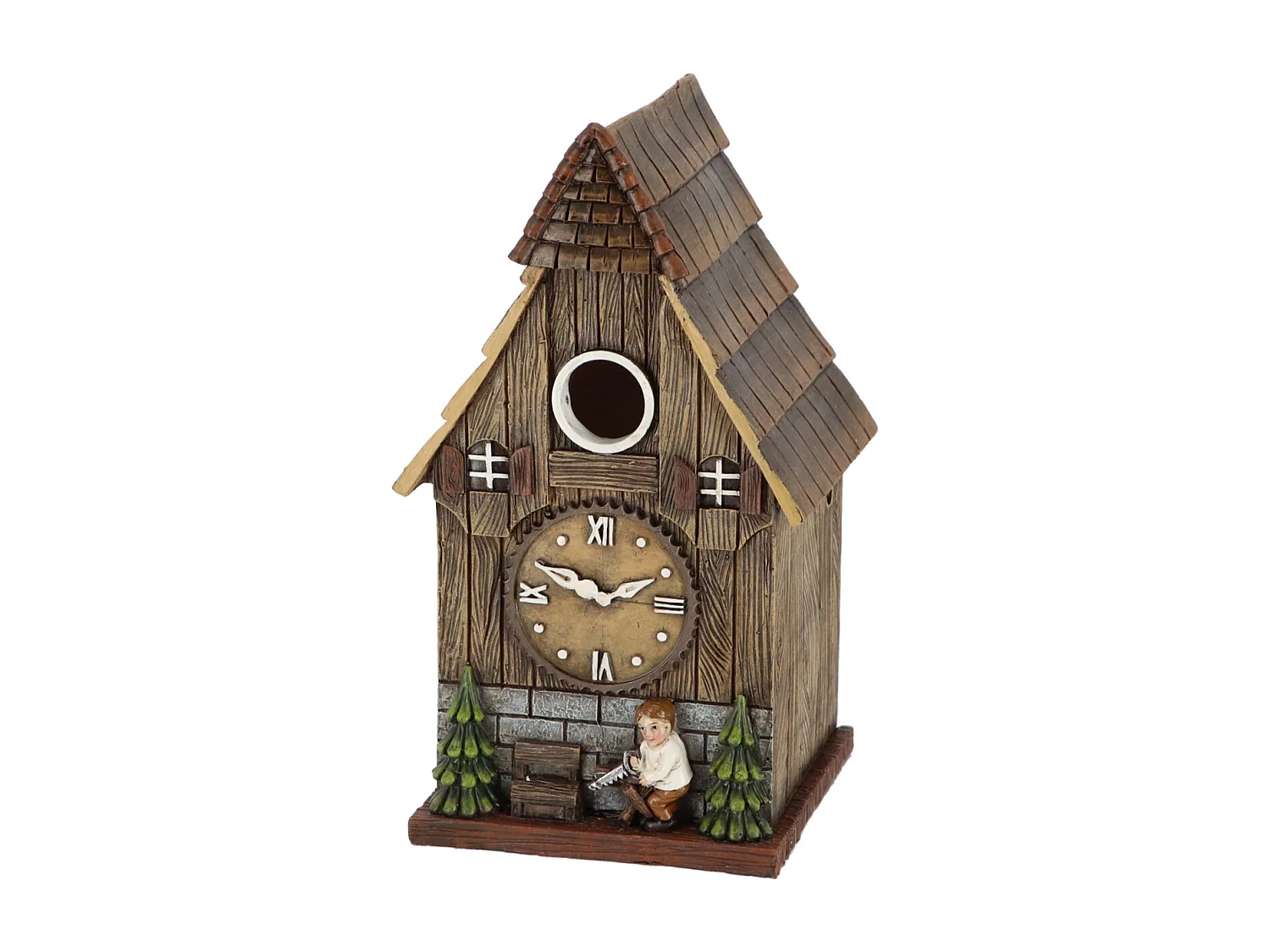 Nichoir à mésange en polyrésine et bois contreplaqué Coucou