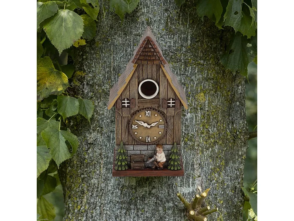 Nichoir à mésange en polyrésine et bois contreplaqué Coucou