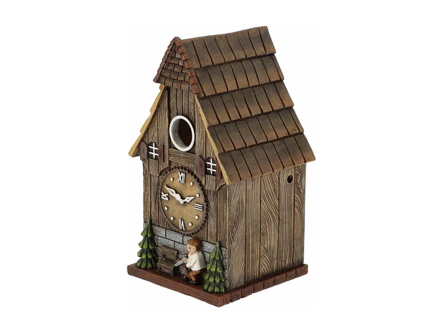 Nichoir à mésange en polyrésine et bois contreplaqué Coucou