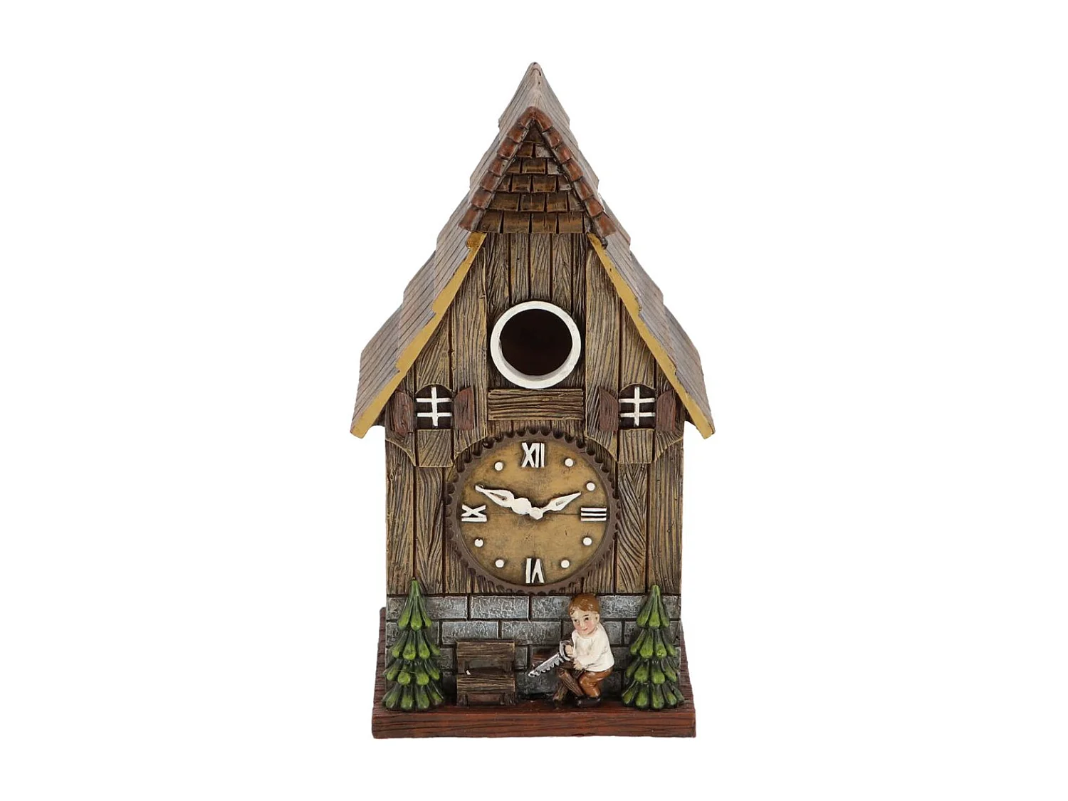 Nichoir à mésange en polyrésine et bois contreplaqué Coucou