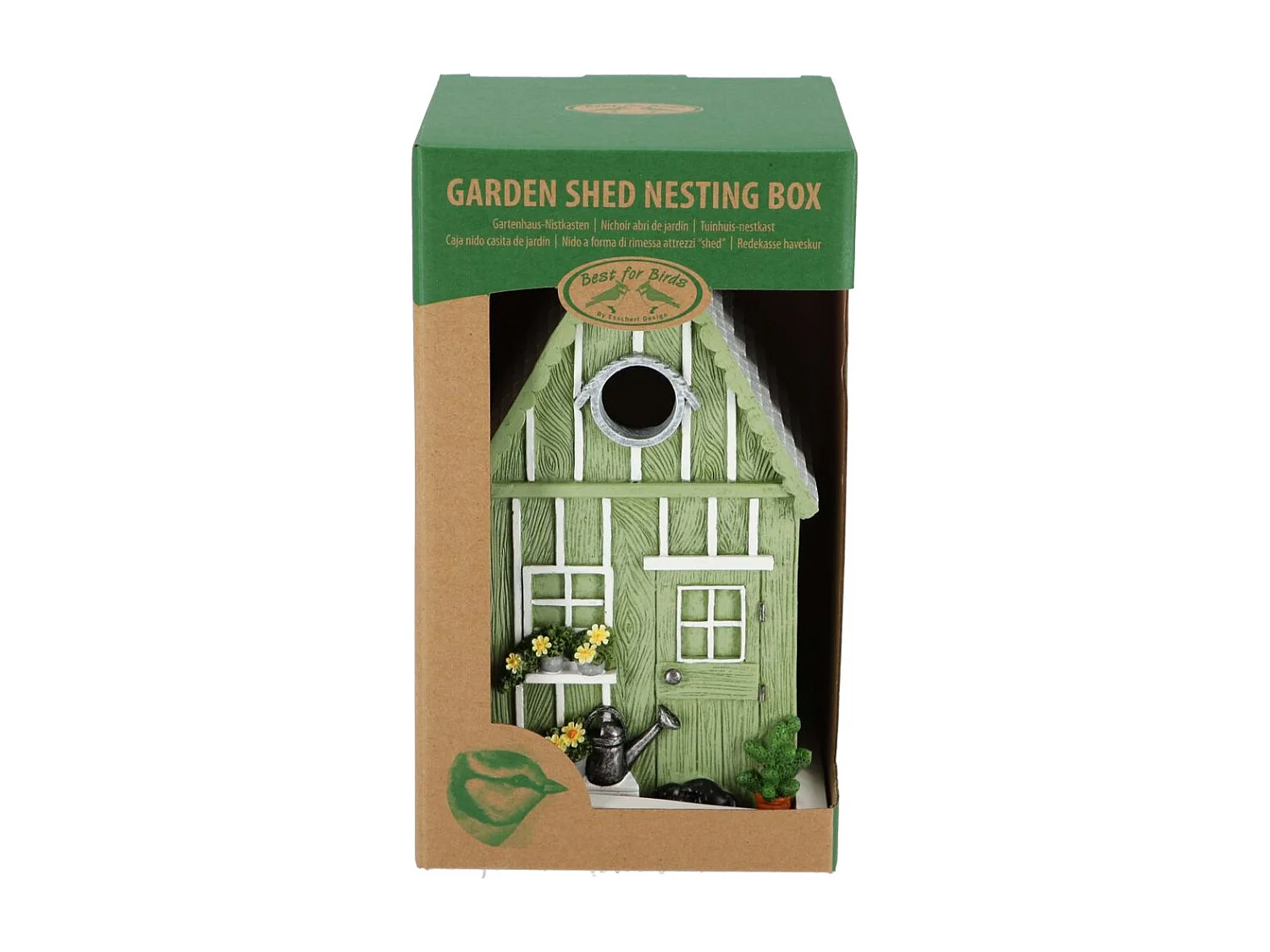 Nichoir à mésange en polyrésine et bois contreplaqué Abri de jardin